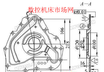 盤形薄壁零件加工